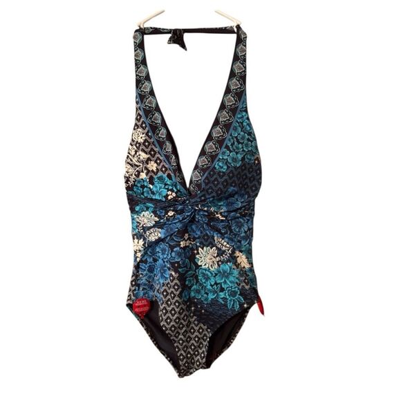 Johnny Was - Annia Twist One Piece- Extra Small- NWT - Picture 7 of 11